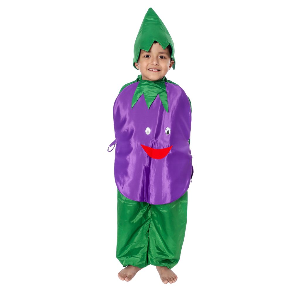 Brinjal Fancy Dress Costume For Kids