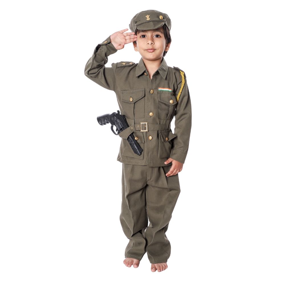 Indian Army Fancy Dress Costume