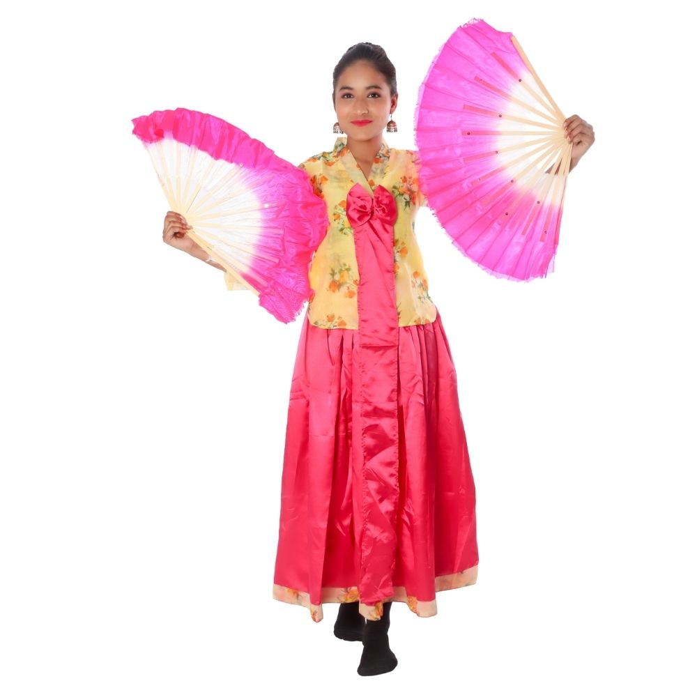 Japanese Kimono Fancy Dress Costume For Girls