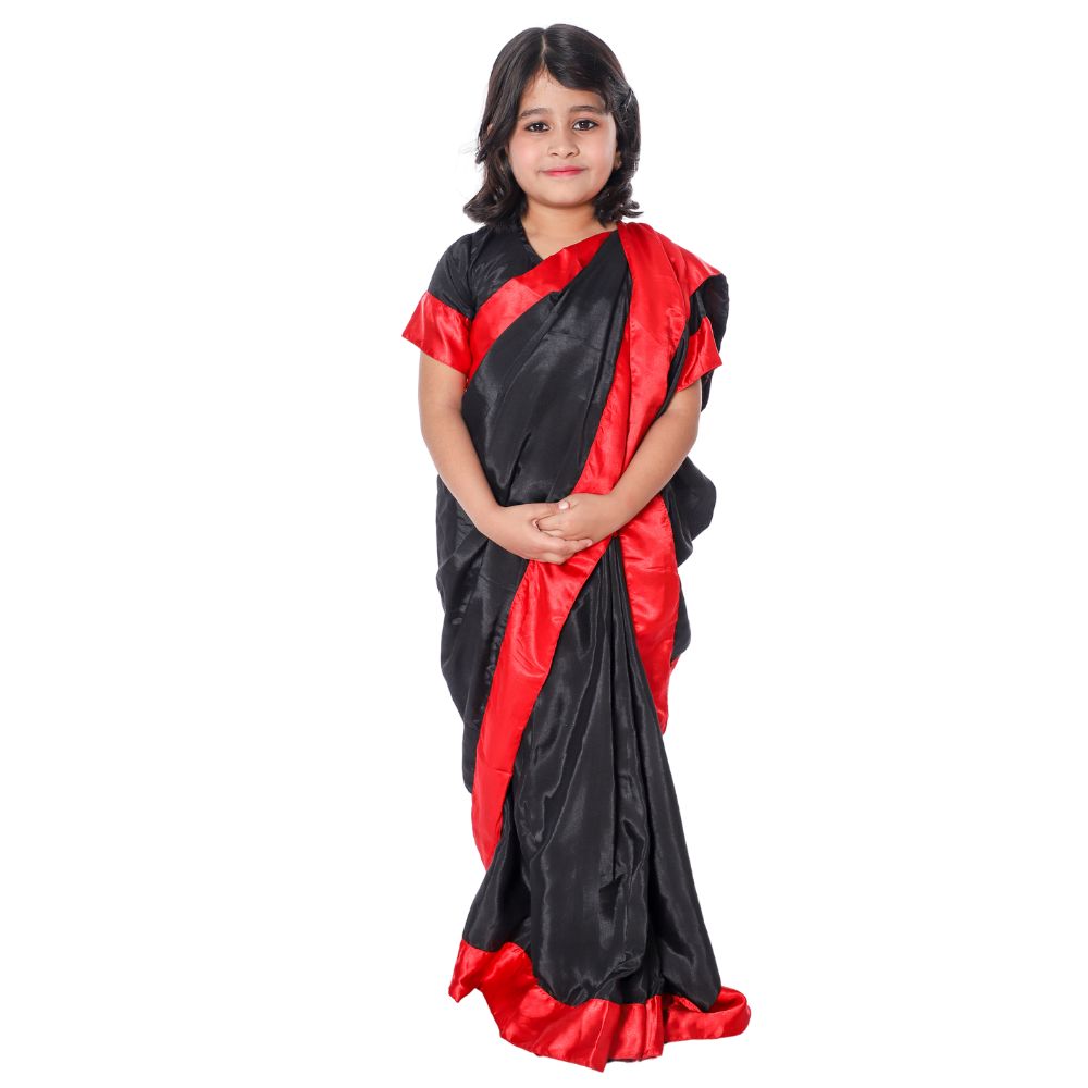 Kids Saree Fancy Dress Costume