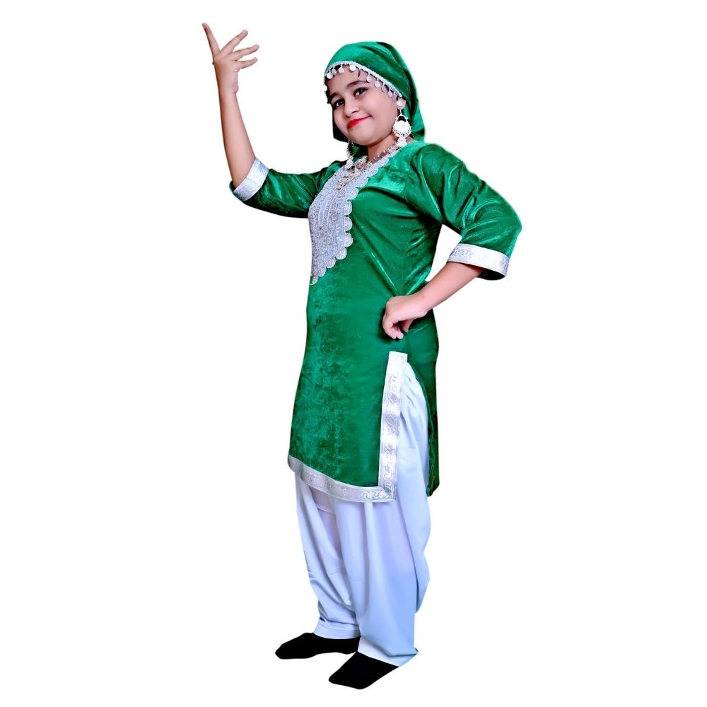 Kashmiri Dance Fancy Dress for Girls