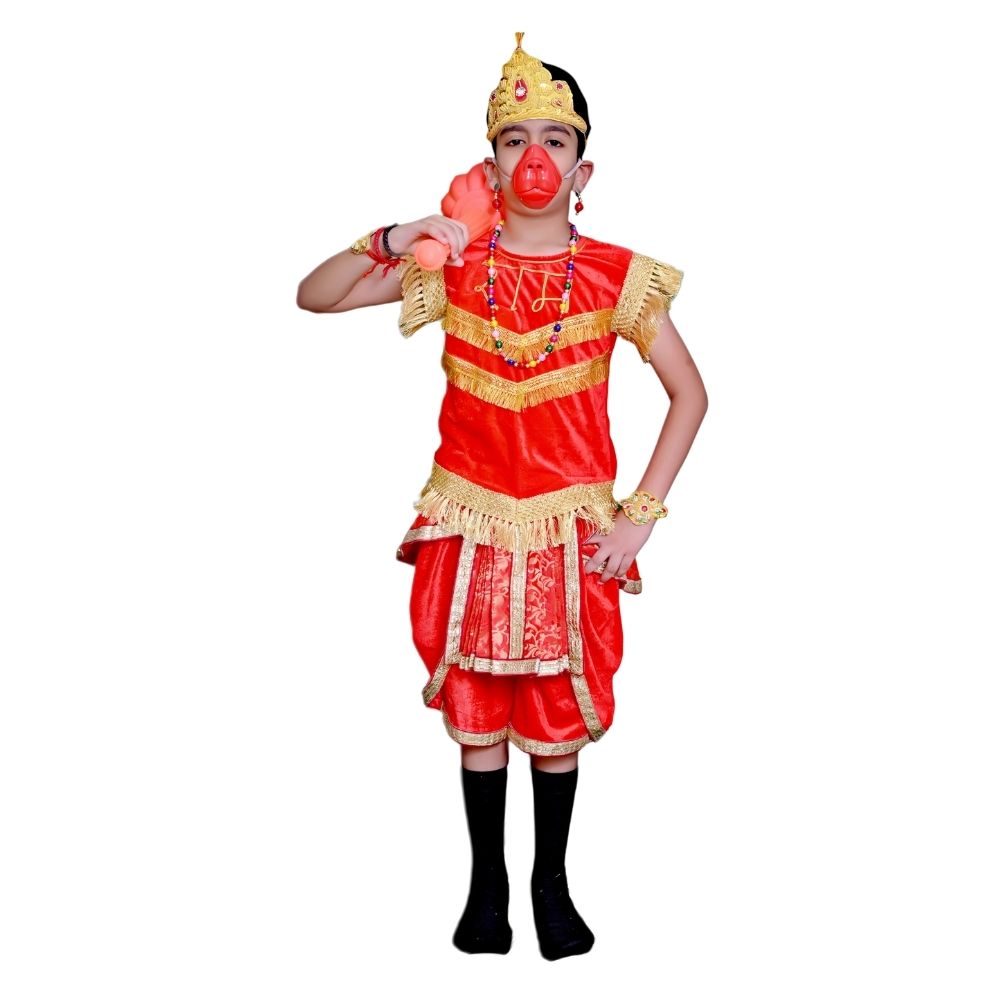 Lord Hanuman Fancy Dress Costume