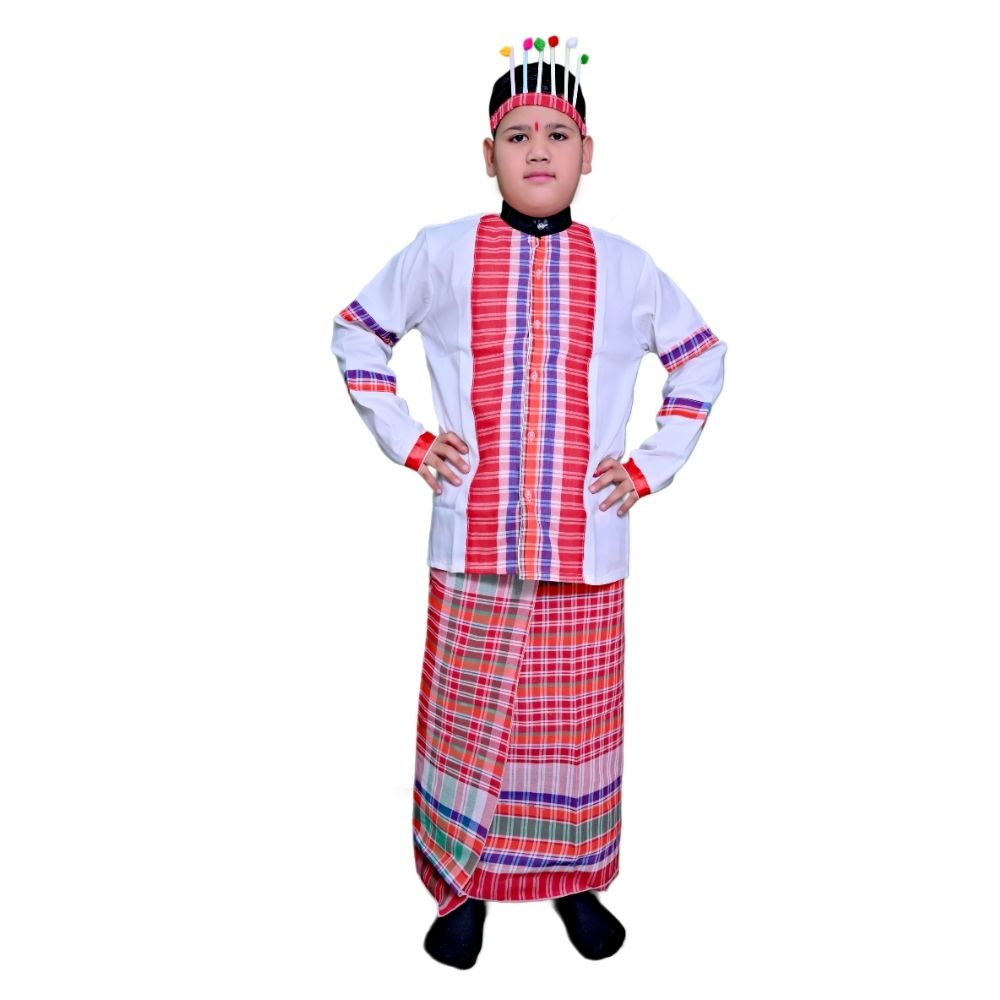 Mizoram Fancy Dress Costume For Boy